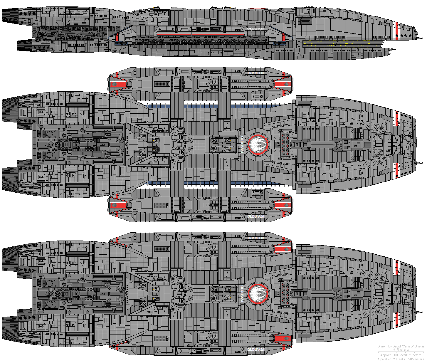 Wolfs Shipyard Forum • View topic - Battlestar Olduvai