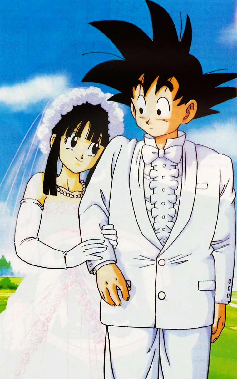 Goku Marries Chi Chi