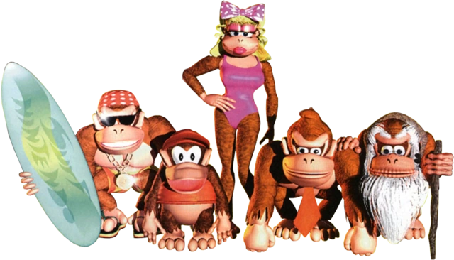 Relembrar é Viver #8 | Donkey Kong Country 8 Kong_Family_DKC.png