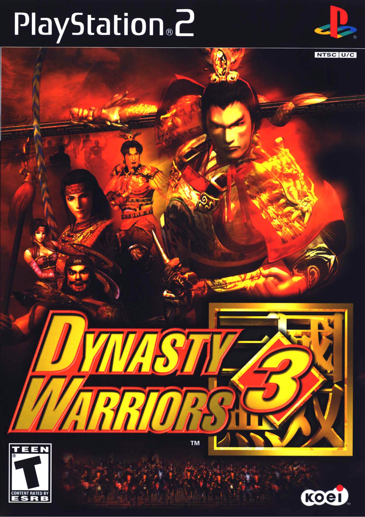 dynasty warriors 3ps2