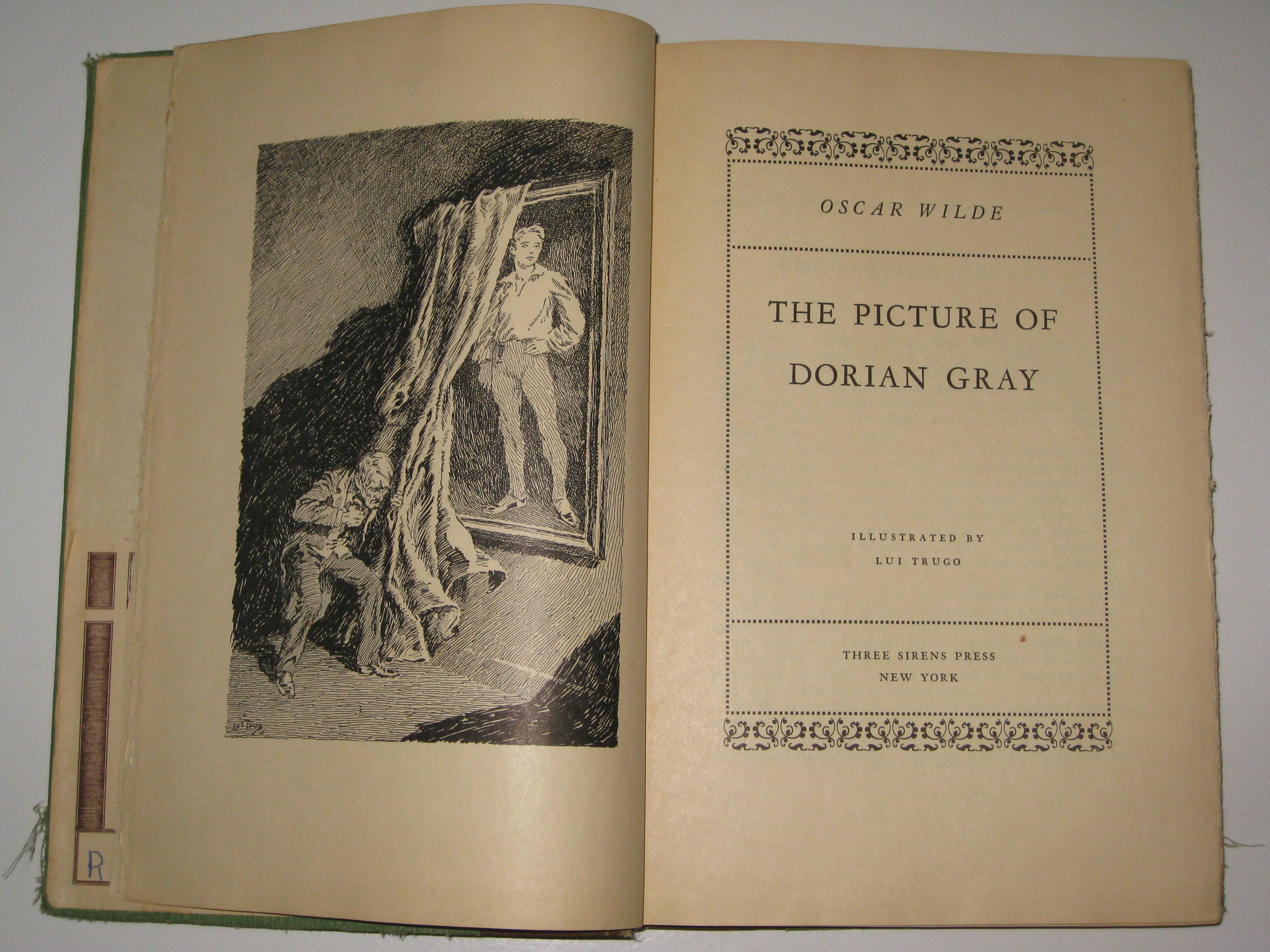 The Picture of Dorian Gray Oscar Wilde (1890) ~ Dorian Gray is the ...