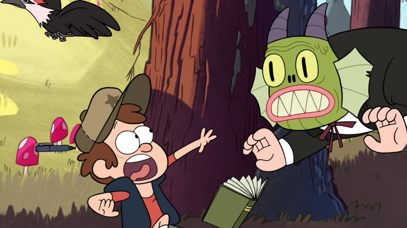 S1e1 grunkle stan scaring dipper.png