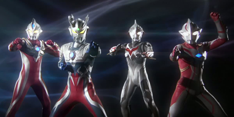 Image - Zero,Mebius,Max & Nexus in Ultraman Retsuden.jpg - Ultraman Wiki