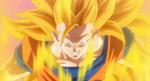 SSJ3 Goku vs Raging SSJ2 Vegeta