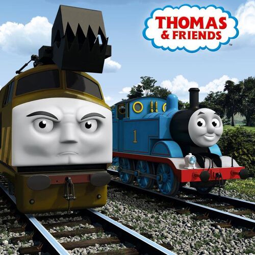 Image - ThomasandDiesel10cgipromo.jpg - Thomas the Tank Engine Wikia